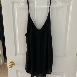 Georgette tunic tank